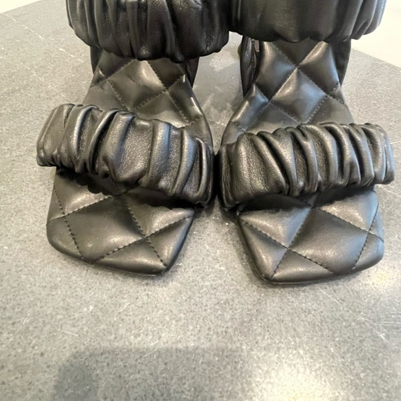 Sam Edelman Marlena Heeled Sandal Black Size 8 - Picture 6 of 7